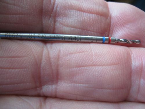 4 surgical steel drill bits, 1/16&#034;(1.5 mm)dia x 5/16&#034;(8 mm)flute, save $$, for sale