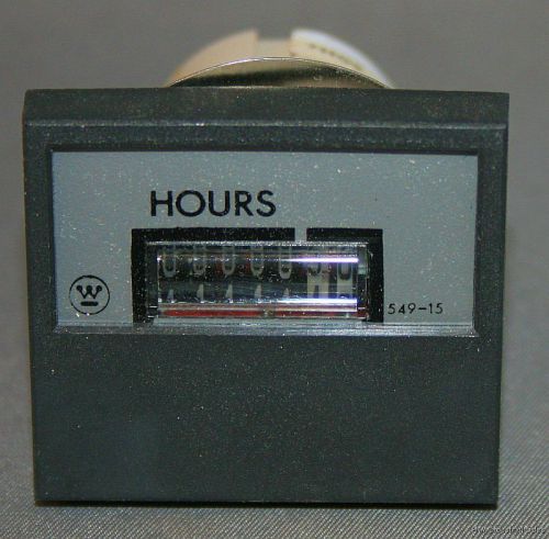 Westinghouse 4714a17h46 elapsed time meter hourmeter for sale
