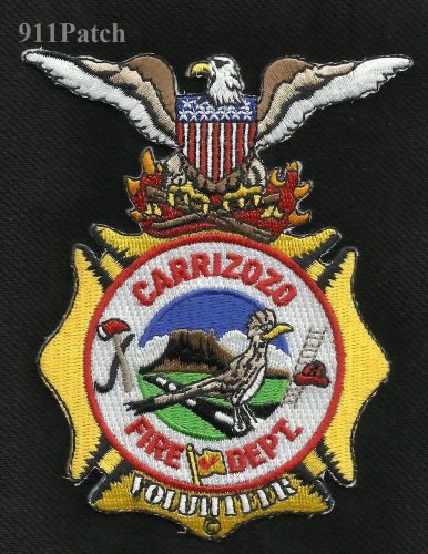 CARRIZOZO, NM - Volunteer Fire Rescue FIREFIGHTER Patch NEW MEXICO FIRE DEPT.