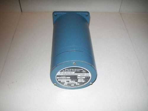 SUPERIOR ELECTRIC SLO-SYN SYNCHRONOUS STEPPING MOTOR TYPE M112-FJ08