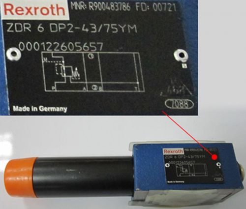 new rexroth valve ZDR6DP2-43/75YM