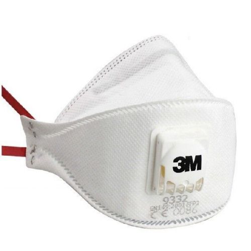 9332 dust mist metal fume respiratory valved foldable face mask for sale