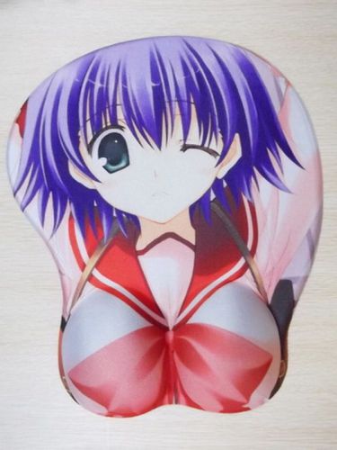 To Heart 2 Yuma Tonami Bust Stereoscopic Mouse Pad