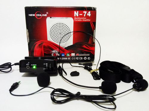 Newonline Waistband Tour Teacher Voice Amplifier Portable Microphone Speaker N74