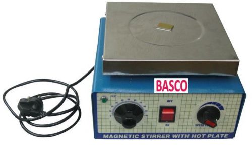 110V, 1 lt,Best Quality Brand BASCO,Lowest Price,Magnetic Stirrer With Hot Plate