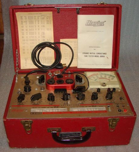 HICKOK 6000A TUBE TESTER