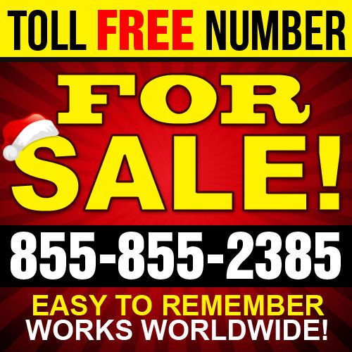 Toll Free Phone Number For Sale: 855-855-2385