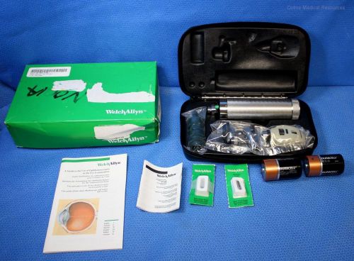 Welch Allyn 2.5V Diagnostic Set Ophthalmoscope Otoscope D Handle 98060 NOS