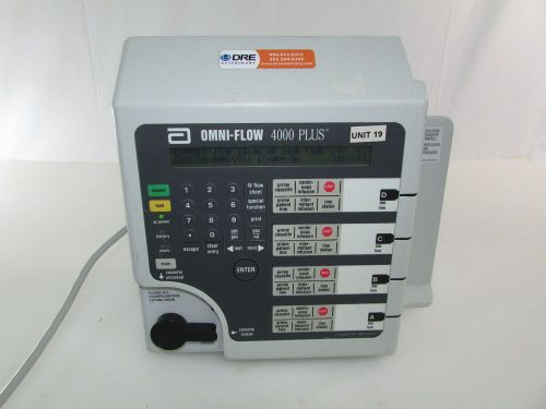 Omni-Flow 4000 Plus Infusion Pump