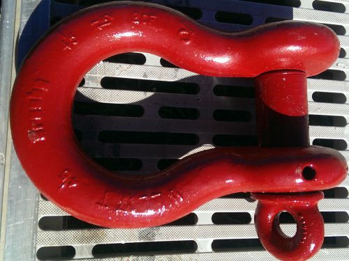 Crosby 17 ton  1-1/2&#034; screw pin  anchor rigging  clevis shackle for sale