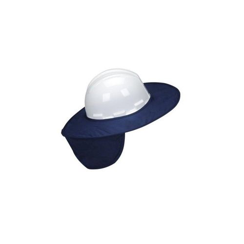 Occunomix 899 Hard Hat Shade Stow Away Style Cotton One Size Blue Navy Blue