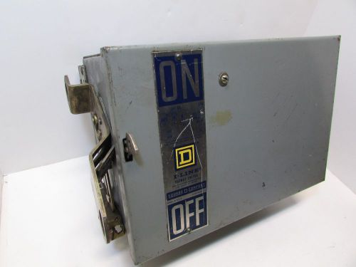 Square d i-line busway disconnect switch pq3603 30 amps 600 volts 15 hp fusible for sale