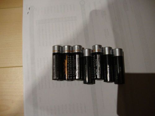 loT of 7 lithium cell Batter&#039;s 3.6v AA size new, old stock T06/51 ETERNACELL