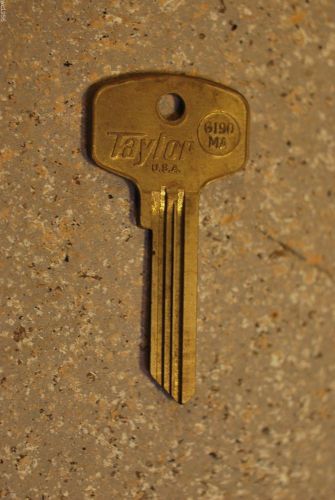 Taylor G190MA keyblank for General Locks Equiv. to General 101-A800