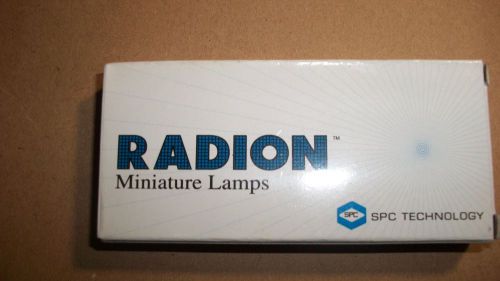 Box of 10 RADION  B1A Miniature Lamps Light Bulbs