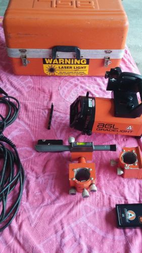 AGL Model 2610 Grade Light  Pipe Laser System Complete  GOOD CONDITION