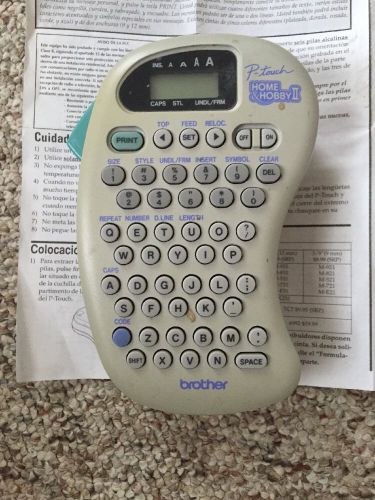 Brother PT 110 P-Touch 2 Label Maker
