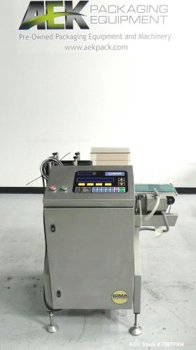Used- Loma Model 6000PWT Automatic Belt Checkweigher. Has 5- 1/2&#034; wide belt with