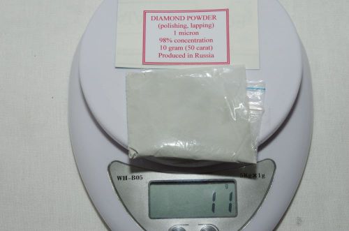 Diamond powder (for polishing and lapping) 1.0 micron 50 carat (10 gram)