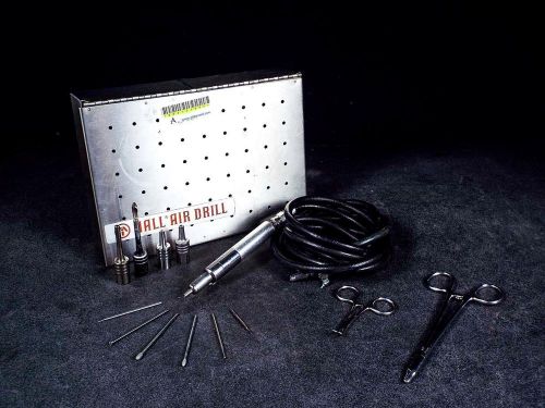 Hall Air Drill Dental Surgical Drill for Oral Surgery w/ Cassette &amp; Accessories
