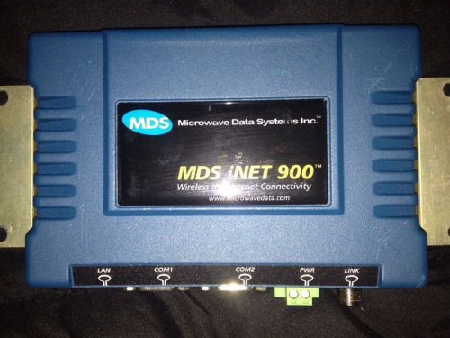 MDS Microwave Data Systems iNET 900 Wireless IP Ethernet Connectivity