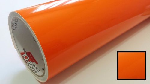 Amber orange vinyl sheet overlay film tint 12&#034; jdm side markers corner lights for sale