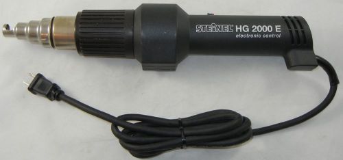 NEW STEINEL Heat Gun HG 2000 E Electronically Controlled ST7012672 w Tip