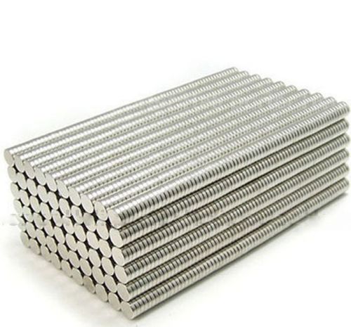 200pcs n35 2x1mm neodymium permanent super strong magnets rare earth magnet for sale