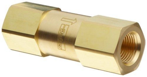 Parker F Series Brass Instrumentation Filter, Inline, 50 Micron, 1/4&#034; NPT Female