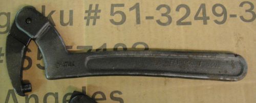 Martin/FairMount/ArmStrong 2-4-3/4 Adjustable Spanner Wrench &amp; 0-472 13/16&#034; (4)