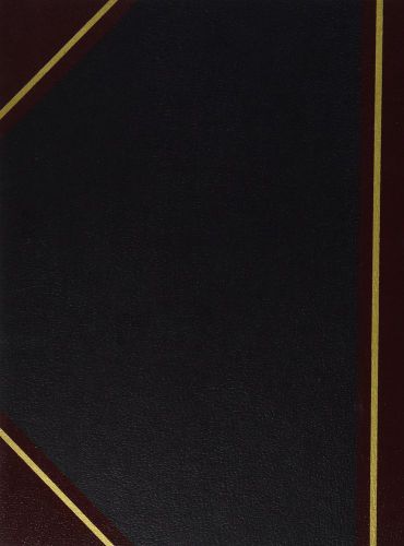 NATIONAL Brand Texhide Series Record Book Black 10.375 x 8.375&#034; 300 Pages 56231