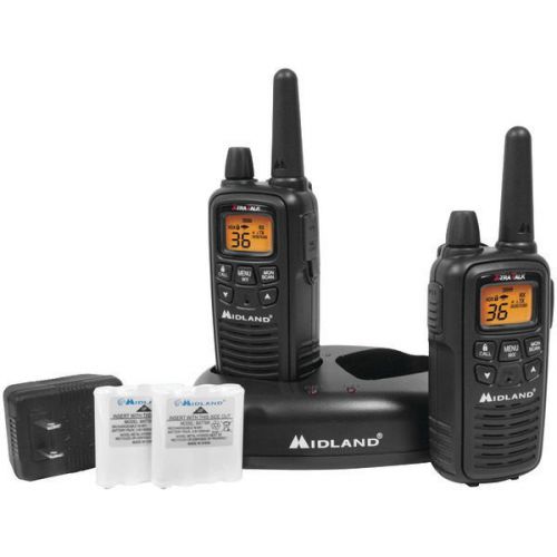 Midland LXT600VP3 GMRS Radio 2 Pair Pack w/Drop-in Charger 30-Mile Radius