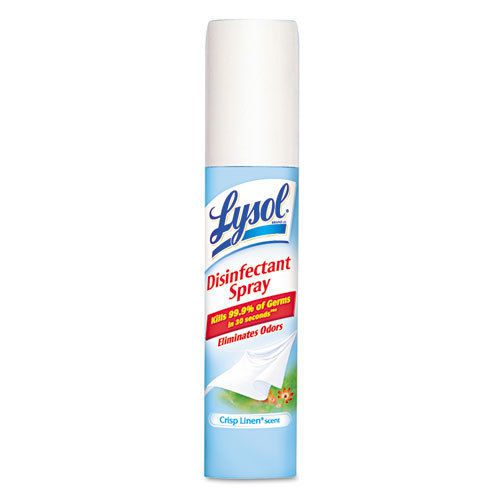 LYSOL Disinfectant Spray to Go, Crisp Linen, 1 oz. Aerosol, EA - RAC79132