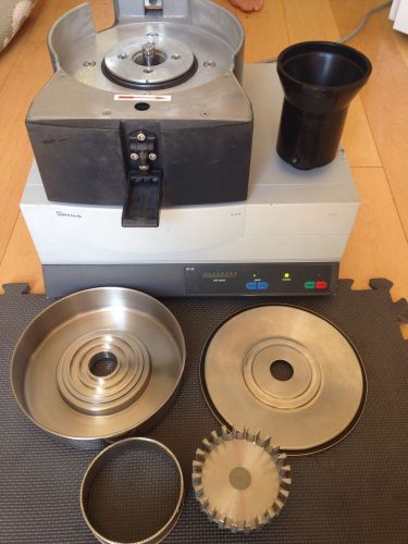 Retsch zm100 zm 100 mill + rotor + collection pan + lid + sieve low use, clean for sale