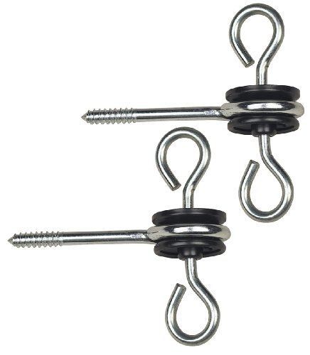 Powerfields p-dhw 2-pack double hook wood post for sale