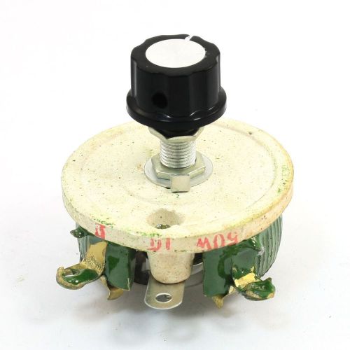50w 10 ohm ceramic potentiometer variable taper pot resistor rheostat for sale