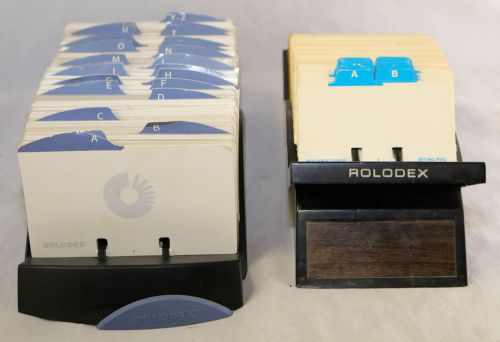 Lot of 2 Vintage Rolodex - CL-24