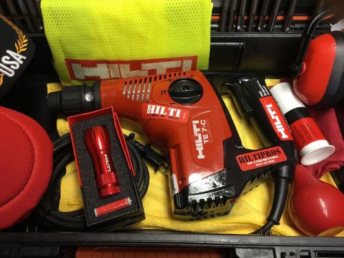 HILTI TE 7-C HAMMER DRILL, DURABLE, EXCELLENT CONDITION Fast Shipping Free Staff