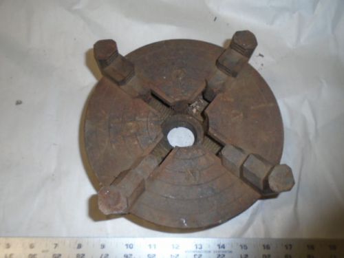 MACHINIST TOOLS LATHE MILL Machinist 4 Jaw Lathe Chuck 8&#034; 1 1/2&#034;