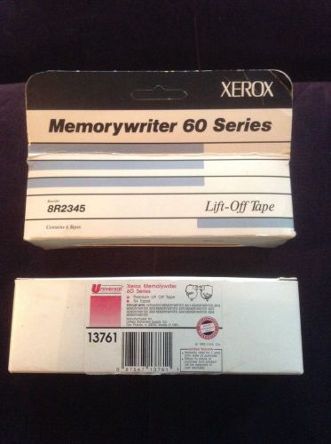 Xerox and Universal Memorywriter 60 Series Lift-Off Tape 8 total