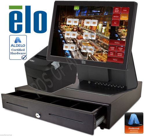 ALDELO PRO ELO CAFE BUFFET RESTAURANT ALL-IN-ONE COMPLETE POS SYSTEM NEW