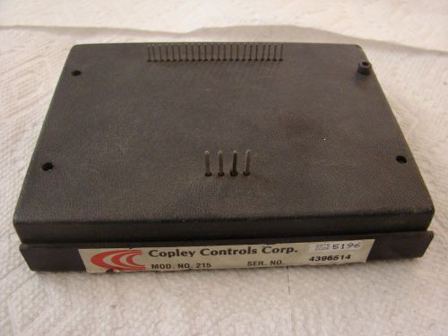 Copley Controls Corp. Model 215 Motor Control
