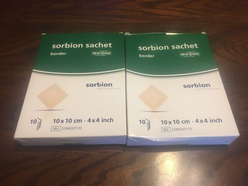 Sorbion Sachet Border-4x4 Inch-2 Boxes 10 Per Box