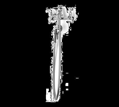 T&amp;s brass b-0610-jj pot filler faucet splash-mounted 8&#034; centers for sale