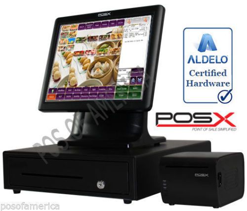ALDELO PRO POS-X ASIAN CHINESE RESTAURANT ALL-IN-ONE COMPLETE POS SYSTEM NEW