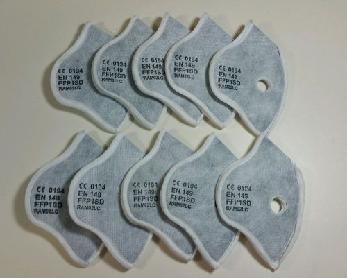 LOT 10 ALLERGY MASK FILTER Filtration Pollution Cycle Large