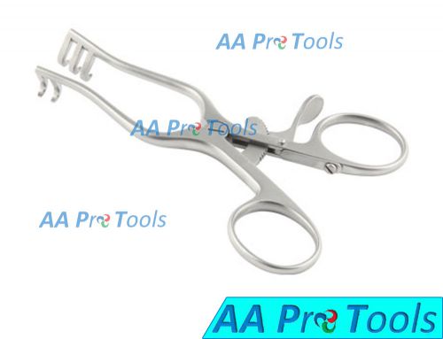 AA Pro: Weitlaner Retractor 4&#034; Sharp 2x3 Prong Surgical Instruments