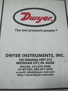 DWYER INSTRUMENTS 1212 Gas Pressure Kit-NEW IN BOX