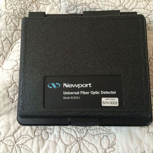 NEWPORT 818-IS-1 Universal Fiber Optic Detector