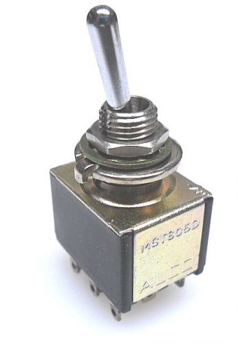 Mst 305 d, type dpdt on-on bat lug. alcoswitch toggle switch. qty: 2pc for sale